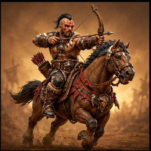 Barbarians Cavalry Archer portrait