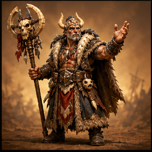 Barbarians Priest portrait