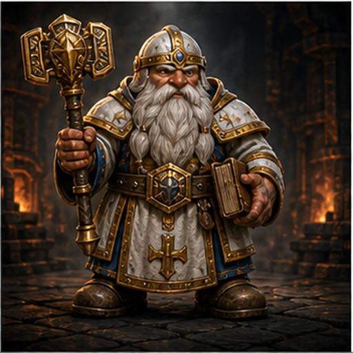 Dwarves Priest portrait
