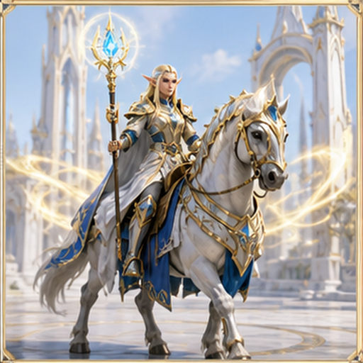 High Elves Cavalry Mage portrait