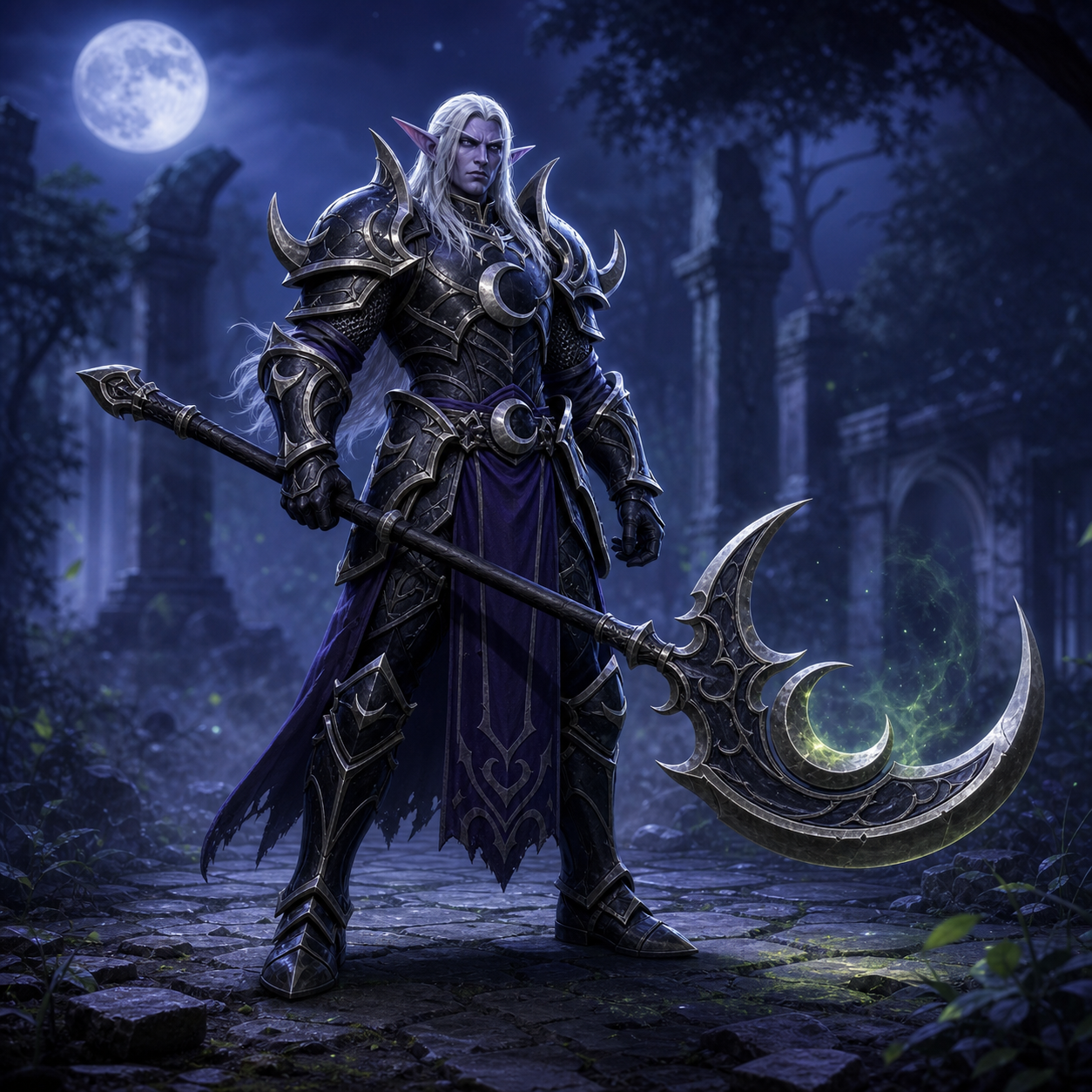 Night Elves Knight portrait