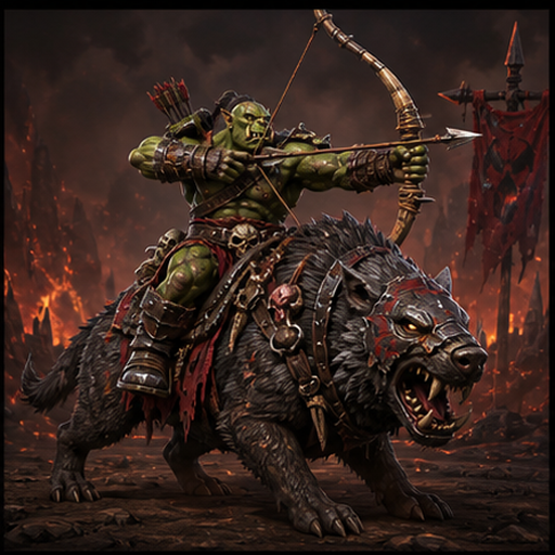 Orcs Cavalry Archer portrait