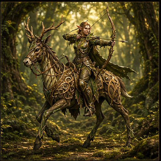 Wood Elves Cavalry Archer portrait