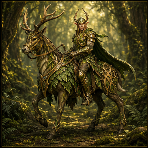 Wood Elves Heavy Cavalry portrait